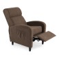 Sillon relax manual Gante marron