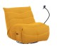 Sillon Gamer Damian relax manual y balancin en color amarillo