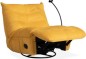 Sillon Gamer Damian relax manual y balancin en color amarillo