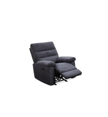 Sofá tres plazas Venecia electrico regalo sillón relax Venecia Tela gris oscuro