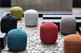 Pouf modelo rococco