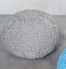 Copy of pouf modelo dino en color gris