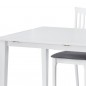 Mesa decomedor modelo belfort lacada en blanco