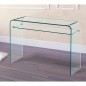 Mesa de cristal fija modelo edimburgo