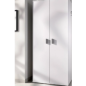 Armario 2 puertas modelo fit multiusos 6 estantes en blanco