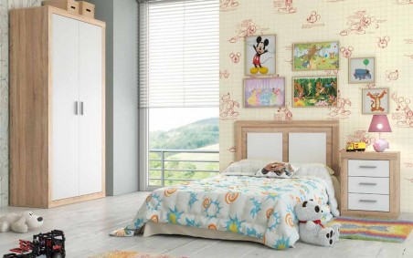 DORMITORIO JUVENIL LARA 67 CAMBRIA BLANCO dormitorios juveniles 279,00 € 230,58 €