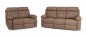 sofas modelo geel tela marron