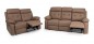 sofas modelo geel tela marron