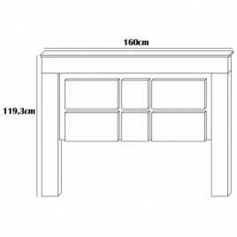 Copy of dormitorio monika 03 en pino andersen gris