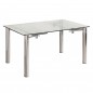 Mesa comedor cristal rectangular savia