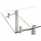 Mesa comedor cristal rectangular savia