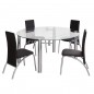 Mesa de comedor cristal lizan