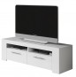 Mesa tv modelo urban en blanco artik