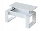 Mesa de centro elevable modelo urban blanco artik