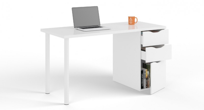 Mesa escritorio AXY tablero de partículas melaminizado color