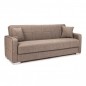 Sofa cama tierra en gris y beige