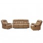 Sofas motril relax manual 3 PLAZAS ,2 PLAZAS ,1PLAZA  calmel y gris claro