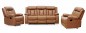 Sofas motril relax manual 3 PLAZAS ,2 PLAZAS ,1PLAZA  calmel y gris claro