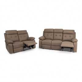 CONJUNTO SOFAS MODELO GEEL TELA MARRON Sofás 343,00 € 283,47 €