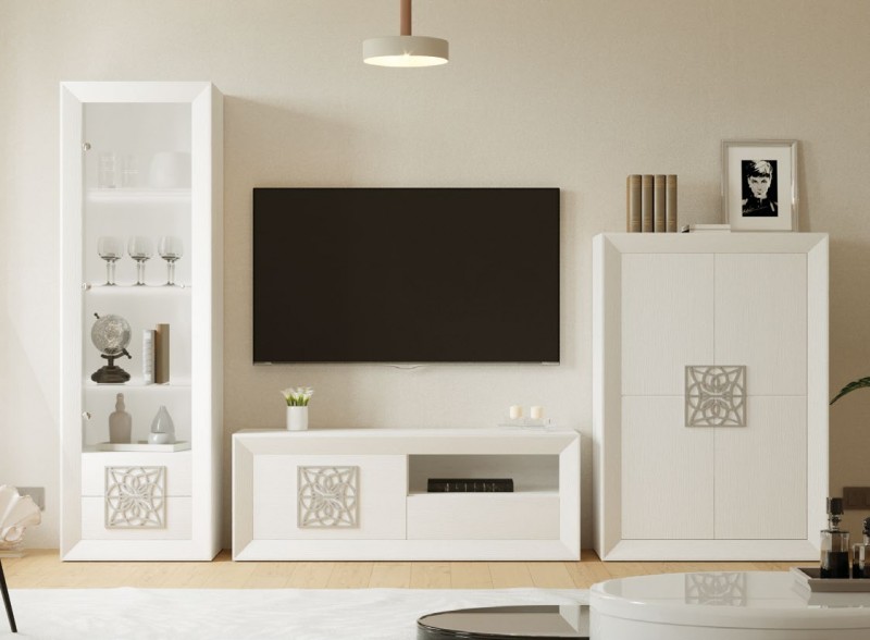 Conjunto muebles de cocina OSCAR TREND LINE blanco 290 cm