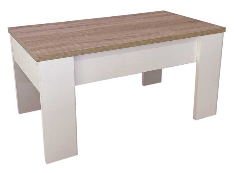 Mesa de centro elevable modelo lara varios colores