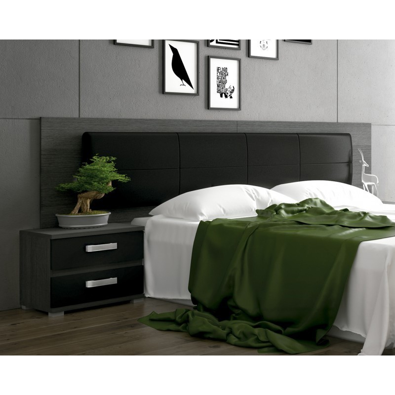 Dormitorio completo Cabecero Matrimonial incluye 2 mesitas de noche de 3  cajones incluye 1 comoda y