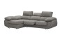 Sofá chaiselongue  black con arcon