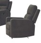 Sofas Eneko relax manual 3 Plazas ,2 Plazas ,1Plazas  Gris y Marron chocolate